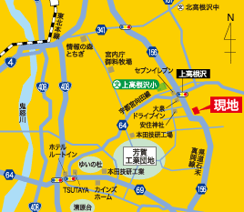 現地ご案内図