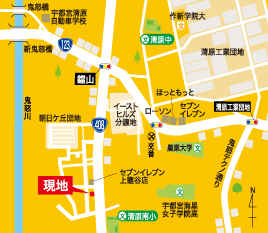 現地ご案内図