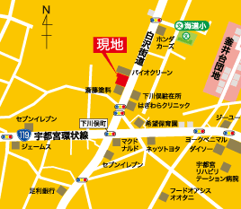 現地ご案内図